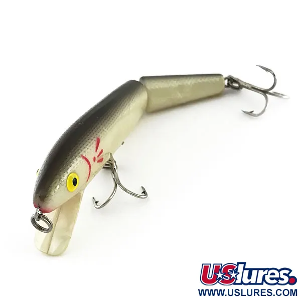 Cotton Cordell Red Fin Jointed Vaappu, White Pearl, 10.5g, #9382