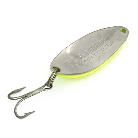 Eppinger Dardevle Devle Dog 5200 Lusikka, Nickel/Chartreuse, 7g, #9384