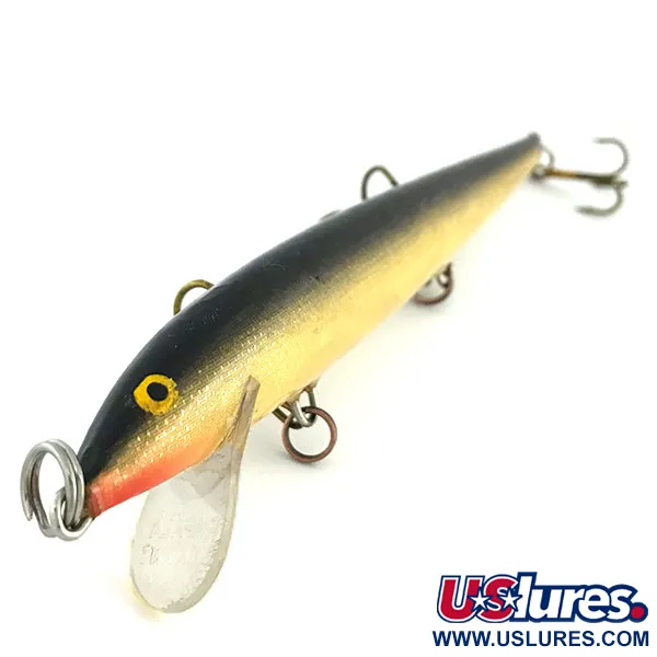 Rapala Original Floater F13 Vaappu, G (Gold), 7g, Balsarunko, #9405