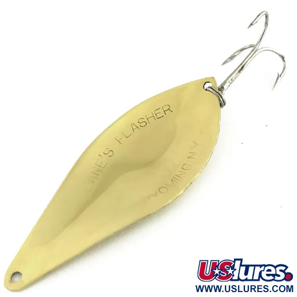 Lanes Tackle & Bait Lane's Flasher Lusikka, Gold, 19g, #9423