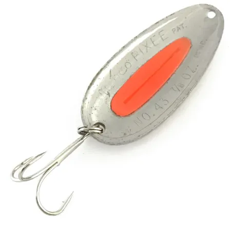 Nebco Pixee UV Lusikka, Vasaroitu nikkeli/Pinkki, 24g, UV-osa, #9460