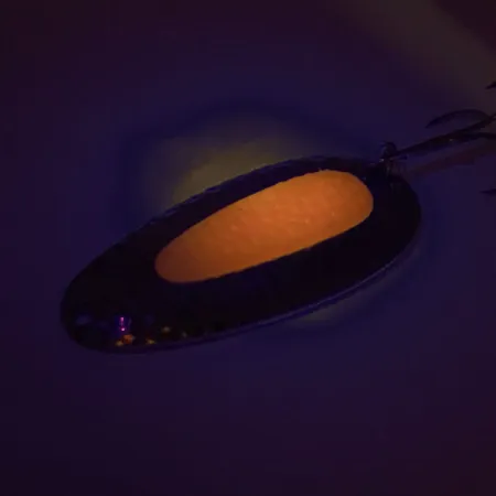 Nebco Pixee UV Lusikka, Vasaroitu nikkeli/Pinkki, 24g, UV-osa, #9460