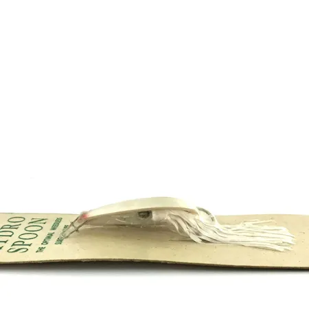 Hydro Lures Weedless Hydro Spoon, Valkoinen/Musta, 14g, Ruohosuoja, #9466