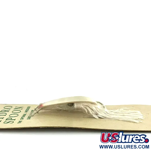 Hydro Lures Weedless Hydro Spoon, Valkoinen/Musta, 14g, Ruohosuoja, #9466