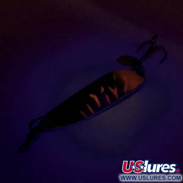 Luhr Jensen Krocodile Die #3 Lusikka, Kulta / Punainen, 10g, Pitkäheitto, #9502