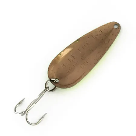 Blue Fox Aqua Spoon Lusikkauistin, Chartreuse/Musta/Pronssi, 9g, #9525