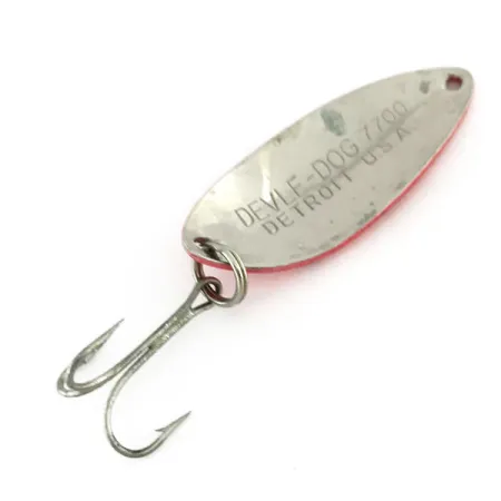 Dardevle Devle Dog 7700 Lusikkauistin, Punainen/Musta, 14g, UV, #9532