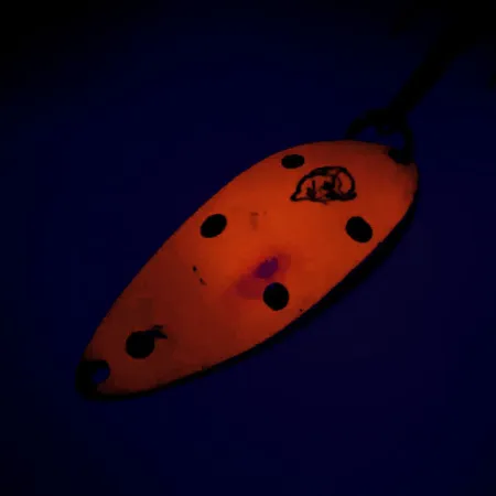 Dardevle Devle Dog 7700 Lusikkauistin, Punainen/Musta, 14g, UV, #9532