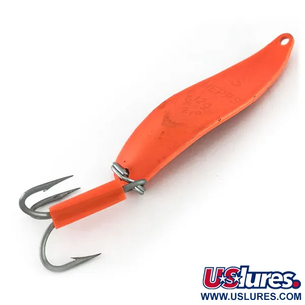 Mepps Syclops 1 Lusikkauistin, Fluoresoiva Oranssi/Musta, 12g, #9536