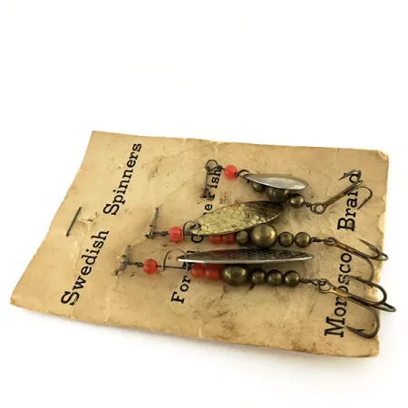 Swedish Swing Morosco Brand Lippa, Nikkeli / Messinki, 7g, Vintage, #9539