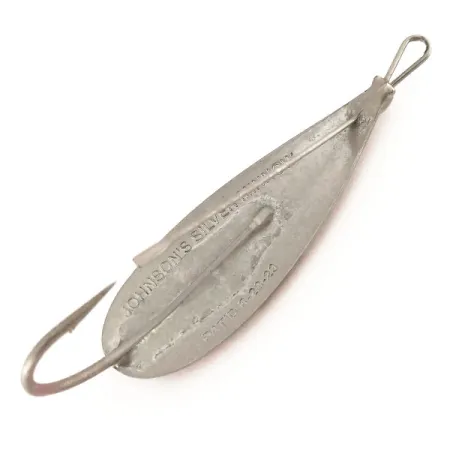 Weedless Johnson Silver Minnow Ruohikkolusikka, Puna/Valko/Hopea, 9g, #9542