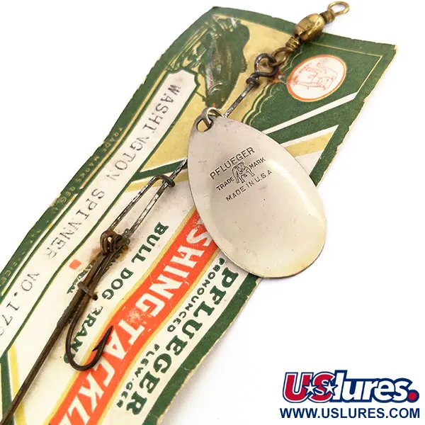 Pflueger Washington Spinner №1792 Lippa, Nikkeli, 4g, Bull Dog, #9565
