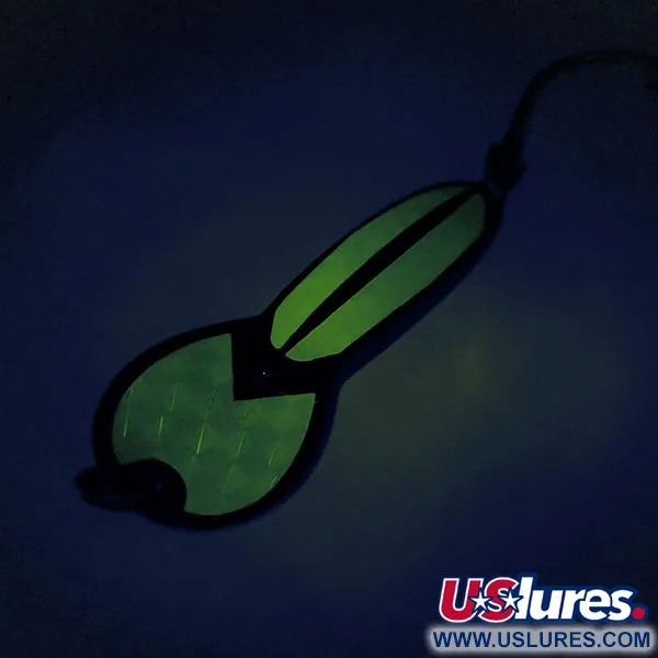 Luhr Jensen Loco Lite UV Lusikka, Lime UV, 9g, Matala vesi, #9600