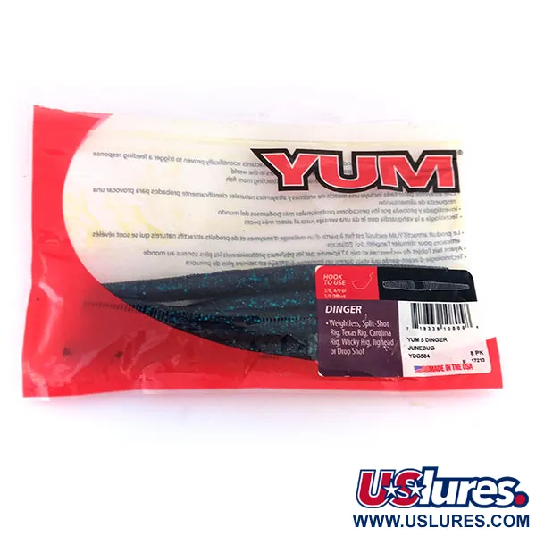 YUM Dinger jigi, June Bug, 10.6g, suolapitoisuus, #9612
