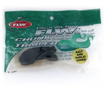 Wal Mart FLW Chunk Jigi, Musta / Sininen, 7,5cm, Traileri, #9621