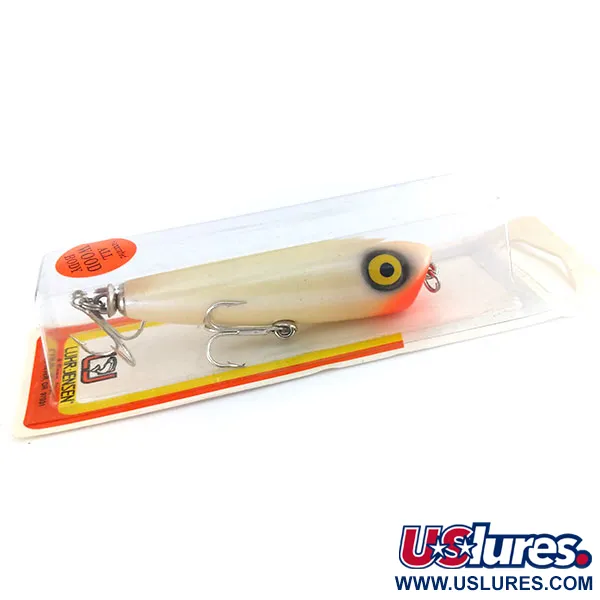 Luhr Jensen P.J.POP Popperi, Helmiäinen / Punainen, 17g, Käsintehty, #9635