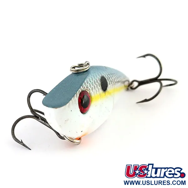 Strike King Red Eye Shad Lipless, Sini/Kelt, 14g, Red Eyes, #9639