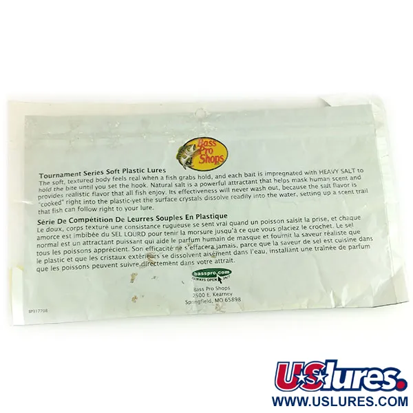 Bass Pro Shops Tournament Series Flicker Jigi, Valkoinen, 10cm, #9659