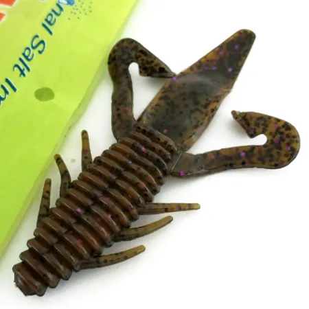 Gene Larew Biffle Bug Jigi, Dark Watermelon, 10cm, Creature, #9666