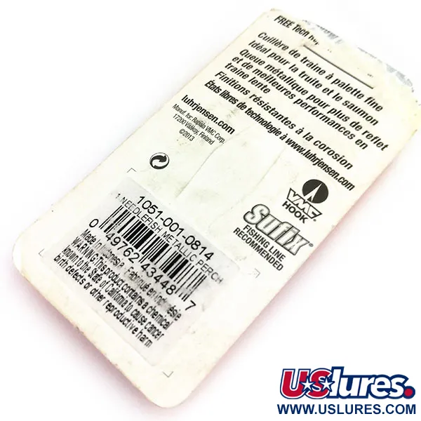 Luhr Jensen Needlefish 1, 2g, Metallic Perch, uistelulusikka #9670