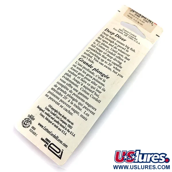 Cotton Cordell Deep Diver Vaappu, Tiger, 7g, Syvännemalli, #9672