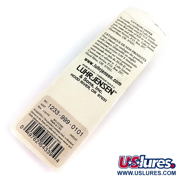 Luhr Jensen Little Jewel Lusikka, Vasaroitu Nikkeli, 14g, #9673