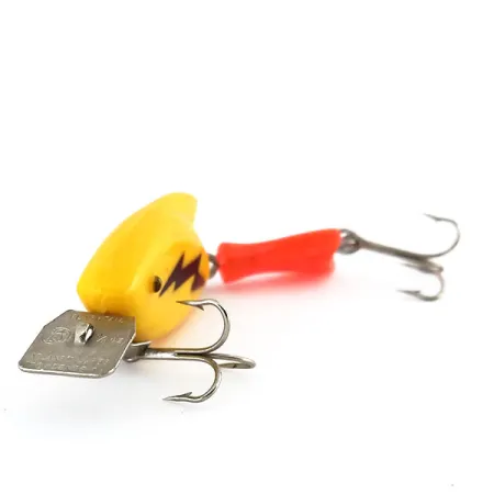 Atlantic Lures Flashtail Viehe, Keltainen, 9g, Uppoava, #9709