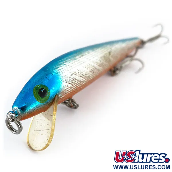Rebel Floating Minnow F12 Vaappu, Sininen Metalli, 9g, Kelluva, #9712