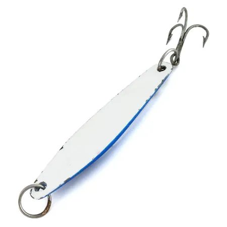 Luhr Jensen Yo-ho-ho Lura 1 Jig, Sini-valkoinen, 44g, Vintage-jigi, #9728