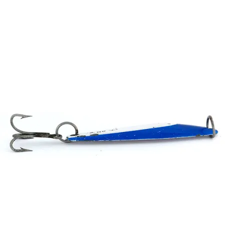 Luhr Jensen Yo-ho-ho Lura 1 Jig, Sini-valkoinen, 44g, Vintage-jigi, #9728