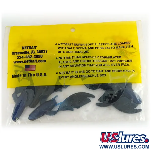 NetBait Paca Chunk Jr Jigi, Black Blue, 7.5cm, Sakset, #9733