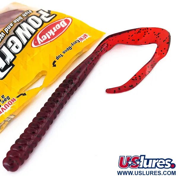 Berkley Powerbait Power Worm jigi, Cherryseed, 25cm, #9735