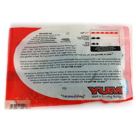 YUM Ribbontail jigi, Watermelon seed, 19cm, suolattu, #9737