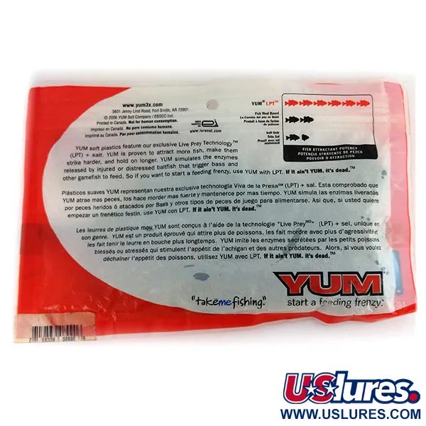 YUM Ribbontail jigi, Watermelon seed, 19cm, suolattu, #9737