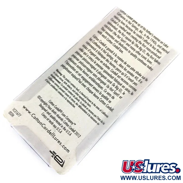 Cotton Cordell Super Spot Lipless, Oranssi, 7g, Räminä, #9744