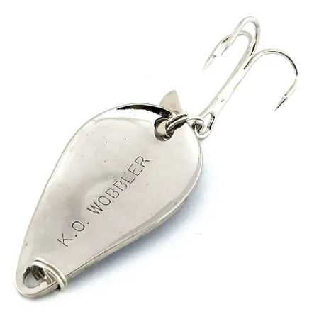 Acme K.O. Wobbler Lusikka, Hopea/Sininen, 7g, Flipper Tail, #9764