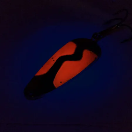 Acme Kamlooper Jumbo Lusikka, Kulta / Oranssi, 18g, UV-aktiivinen, #9773