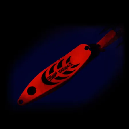 Mepps Syclops 2 UV Lusikkauistin, Oranssi, 17g, UV, #9787