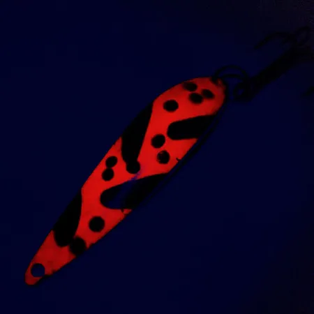 Acme Fiord Spoon Lusikka, Nikkeli/Oranssi/Musta, 11g, Glow, #9798