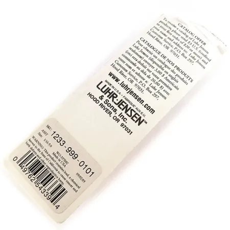 Luhr Jensen Lil' Kroc Lusikka, Vasaroitu nikkeli, 14g, Stubby, #9806