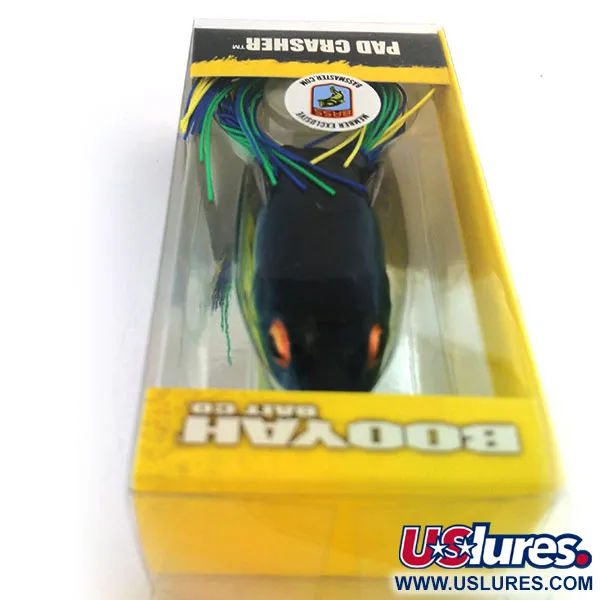 Booyah Pad Crasher Sammakko, Vihreä/Keltainen, 14g, Ruohosuojattu, #9810