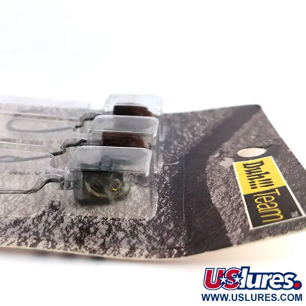 DUH!!! Head jig heads Kit, Oliivi / Punainen, 11g, Offset-koukku, #9818