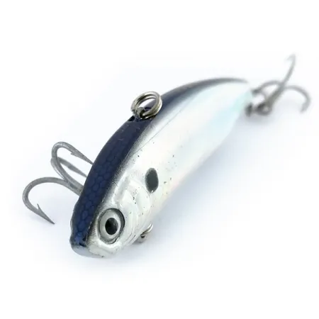 YO-ZURI Crystal VIBE Värinäviehe, Hopea/Sininen, 12g, Lipless, #9843