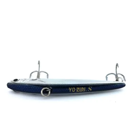 YO-ZURI Crystal VIBE Värinäviehe, Hopea/Sininen, 12g, Lipless, #9843