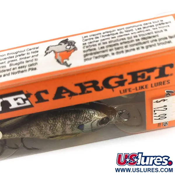 Live Target Koppers BlueGill Vaappu, Crapiet Arlequin, 7g, #9844