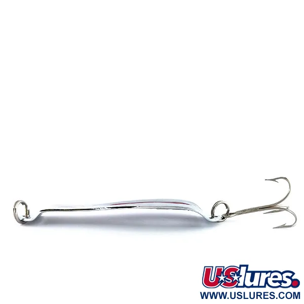 Bayou Special Lusikkauistin, Nikkeli, 17g, Punainen Raita, #9847