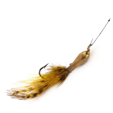 South Bend Dart-Oreno Lusikkauistin, Messinki, 21g, Höyhen, #9848