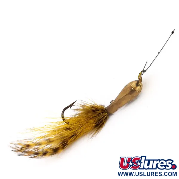 South Bend Dart-Oreno Lusikkauistin, Messinki, 21g, Höyhen, #9848