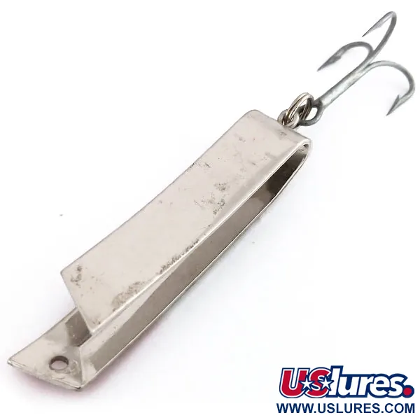 Luhr Jensen Super-Duper 509 Lusikka, Nikkeli/Punainen, 11g, U-malli, #9852