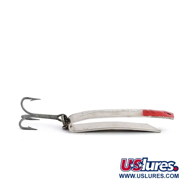 Luhr Jensen Super-Duper 509 Lusikka, Nikkeli/Punainen, 11g, U-malli, #9852